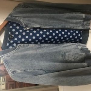 VINTAGE JEAN JACKET ACID WASHED